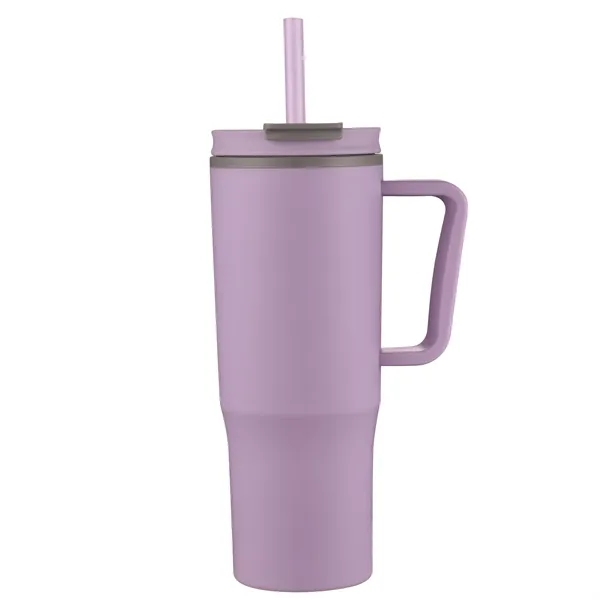 30oz travel mug with a handle and a straw... from ASI 90807 Tekweld