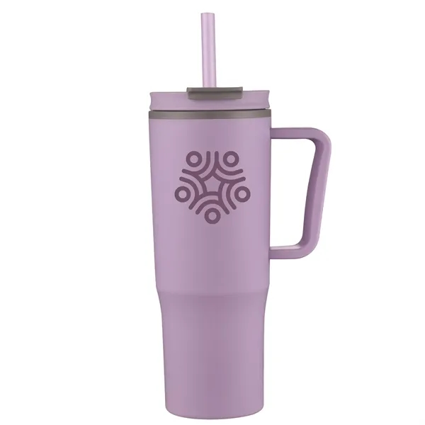 30oz travel mug with a handle and a straw... from ASI 90807 Tekweld