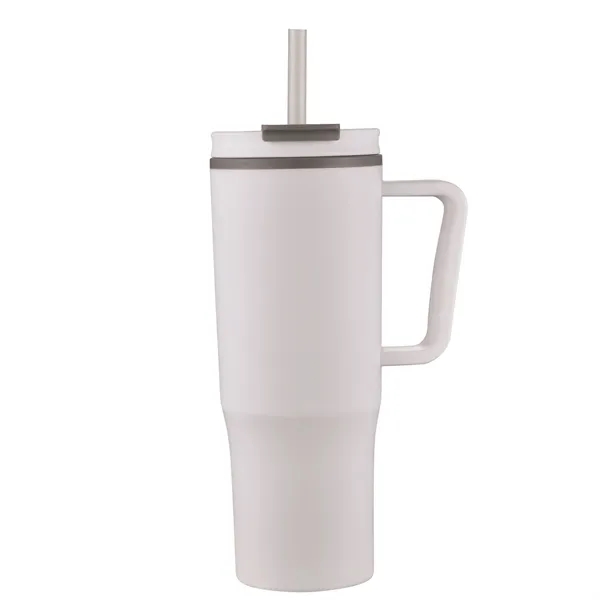 30oz travel mug with a handle and a straw... from ASI 90807 Tekweld