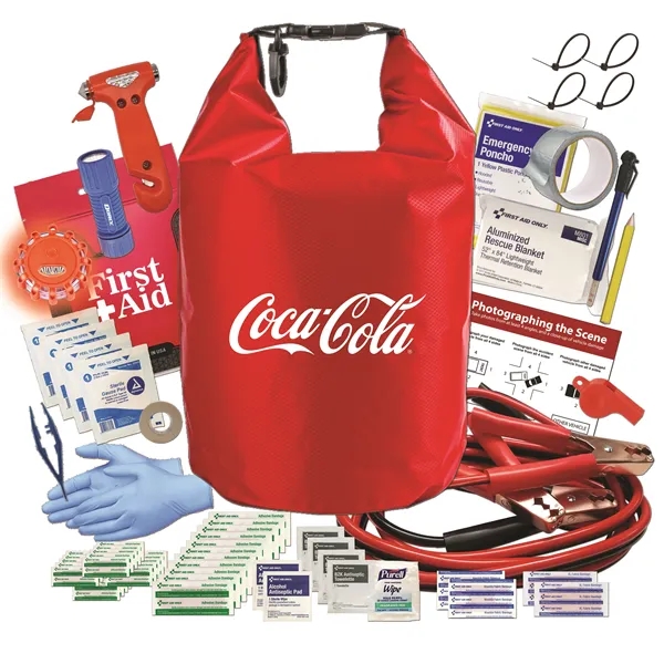 Auto kit with a 5-liter dry bag, clip handle, carabiner hook,... from ASI 84514 Safety Made