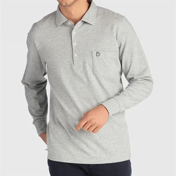 A long sleeve polo made from the softest Peruvian Pima Cotton... from ASI 38120 Ball Pro / Diversified Quality Kitchenware / Branded Apparel Designs