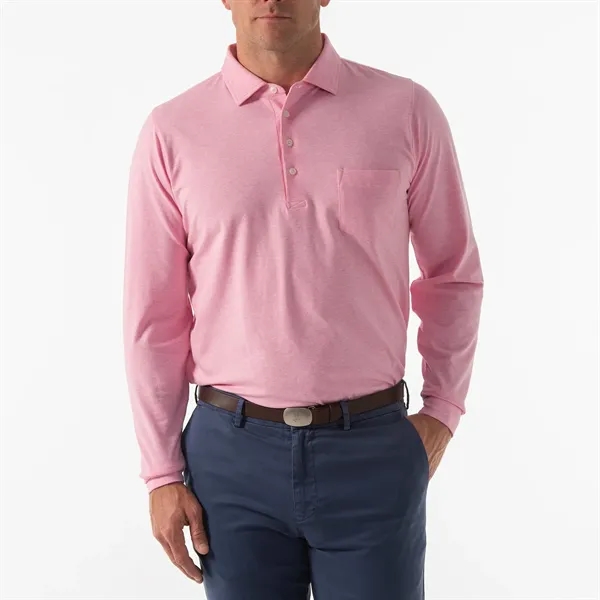 A long sleeve polo made from the softest Peruvian Pima Cotton... from ASI 38120 Ball Pro / Diversified Quality Kitchenware / Branded Apparel Designs