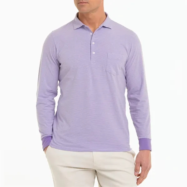 A long sleeve polo made from the softest Peruvian Pima Cotton... from ASI 38120 Ball Pro / Diversified Quality Kitchenware / Branded Apparel Designs