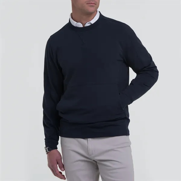 Long sleeve crew neck sweatshirt made of French Terry knit using... from ASI 38120 Ball Pro / Diversified Quality Kitchenware / Branded Apparel Designs