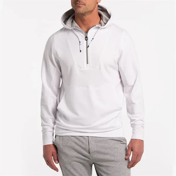 Long sleeve hoodie sweatshirt made of French Terry knit using a... from ASI 38120 Ball Pro / Diversified Quality Kitchenware / Branded Apparel Designs