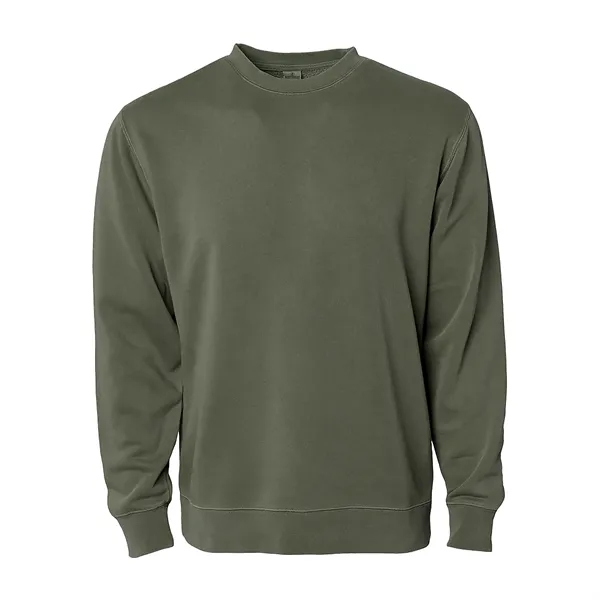 Midweight Pigment Dyed Crew Neck... from ASI 30208 A P Specialties / AP Specialties