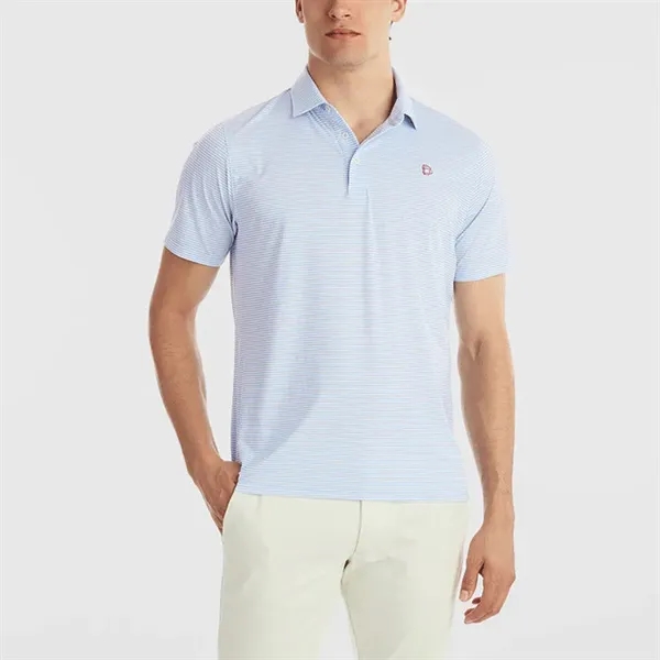 Meet Jimmy. The Jimmy Polo has a medium-width, even stripe that... from ASI 38120 Ball Pro / Diversified Quality Kitchenware / Branded Apparel Designs