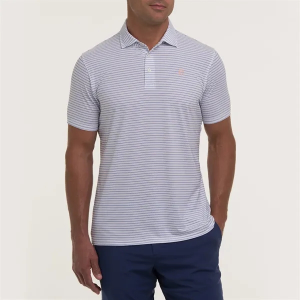 This neat tattersall printed stripe knit polo features UPF 50+ sun... from ASI 38120 Ball Pro / Diversified Quality Kitchenware / Branded Apparel Designs