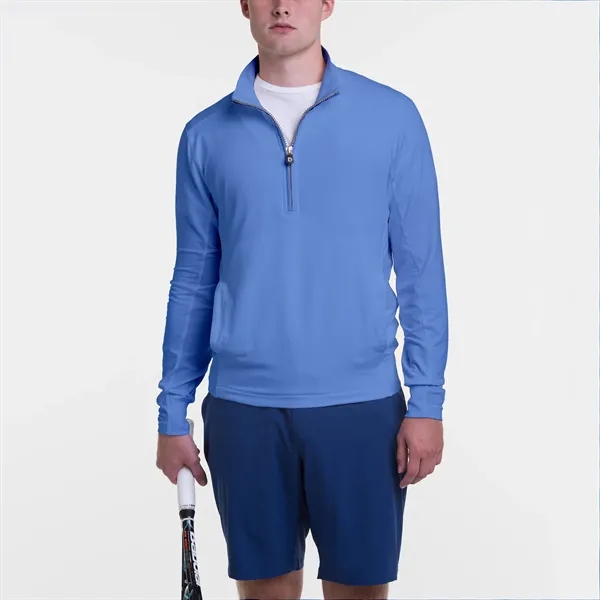 Half-zip pullover made of super soft, quick dry technical blend French... from ASI 38120 Ball Pro / Diversified Quality Kitchenware / Branded Apparel Designs