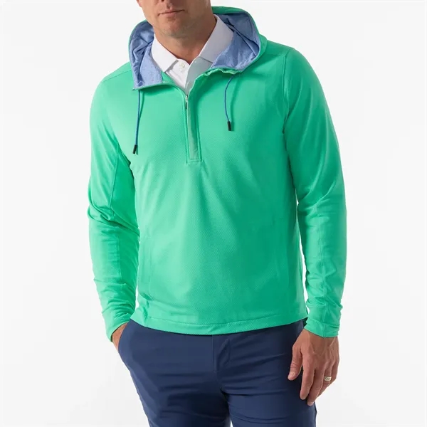 Sport Cool Hoodie. 87% Nylon/13% Spandex. Blended nylon stretch solid pique.... from ASI 38120 Ball Pro / Diversified Quality Kitchenware / Branded Apparel Designs