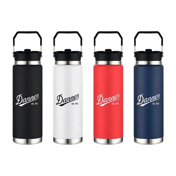 30 oz. stainless steel water bottle with copper lining, screw-on lid... from ASI 88060 Snugz/USA Inc