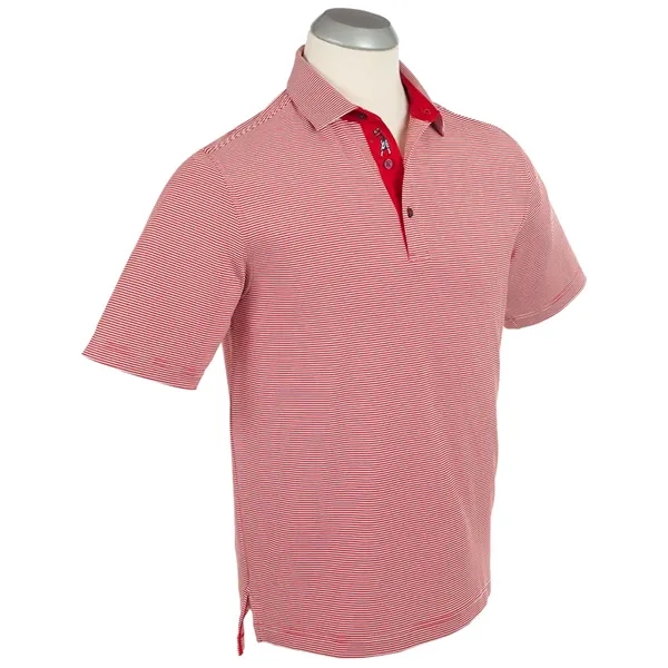 Men's Performance Jersey Mini Feed-Stripe Polo.... from ASI 38120 Ball Pro / Diversified Quality Kitchenware / Branded Apparel Designs