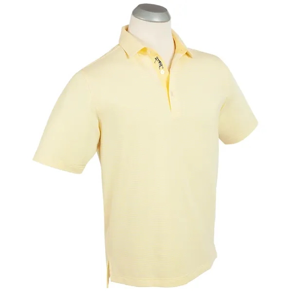 Men's Performance Jersey Mini Feed-Stripe Polo.... from ASI 38120 Ball Pro / Diversified Quality Kitchenware / Branded Apparel Designs