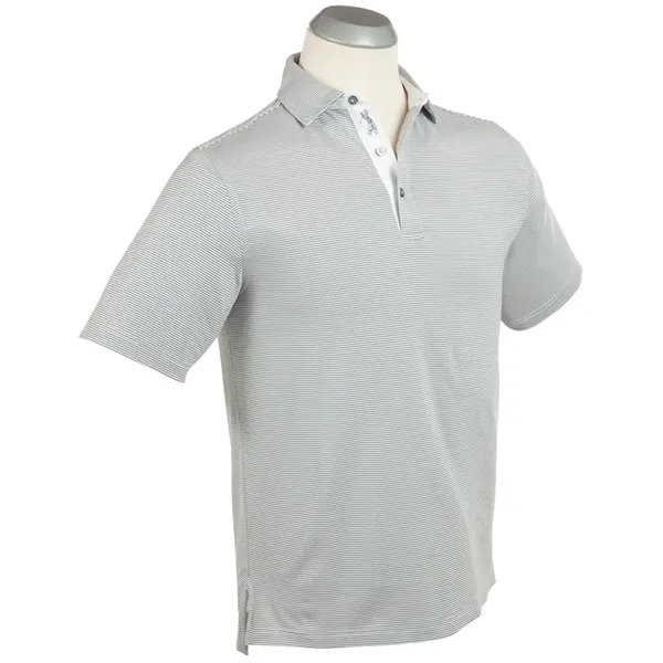 Men's Performance Jersey Mini Feed-Stripe Polo.... from ASI 38120 Ball Pro / Diversified Quality Kitchenware / Branded Apparel Designs