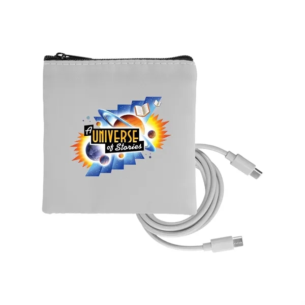 Colorful RPET C to C Cable Set... from ASI 30208 A P Specialties / AP Specialties