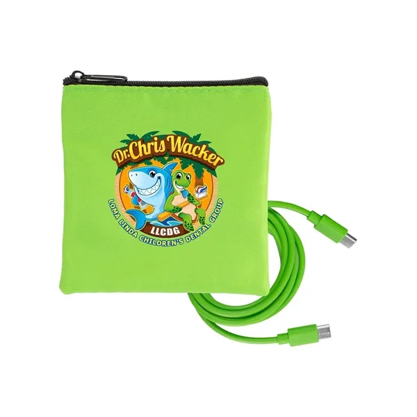 Colorful RPET C to C Cable Set... from ASI 30208 A P Specialties / AP Specialties