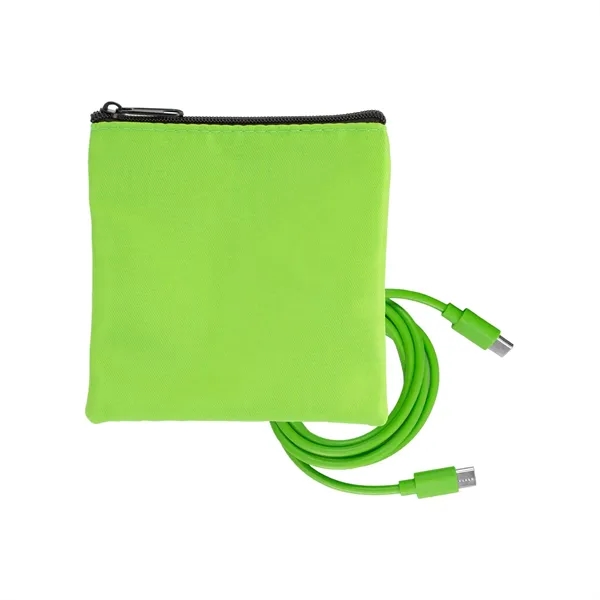 Colorful RPET C to C Cable Set... from ASI 30208 A P Specialties / AP Specialties