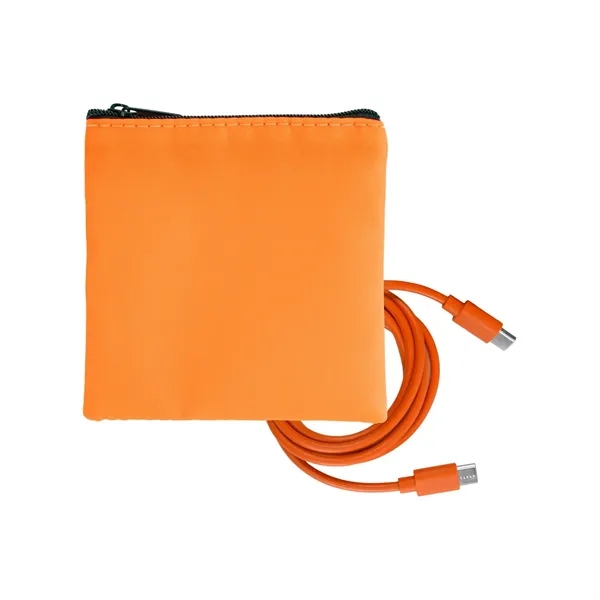 Colorful RPET C to C Cable Set... from ASI 30208 A P Specialties / AP Specialties