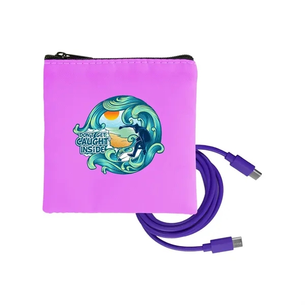 Colorful RPET C to C Cable Set... from ASI 30208 A P Specialties / AP Specialties