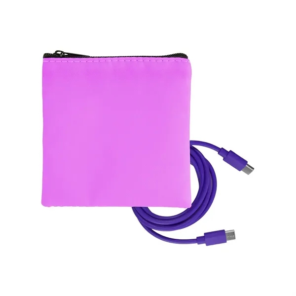 Colorful RPET C to C Cable Set... from ASI 30208 A P Specialties / AP Specialties