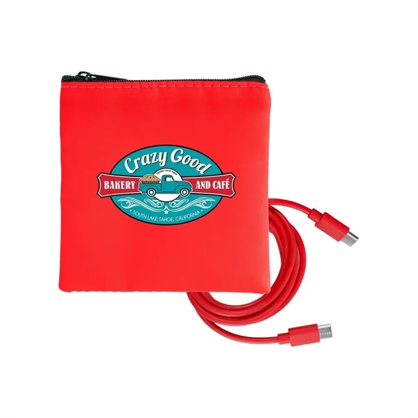 Colorful RPET C to C Cable Set... from ASI 30208 A P Specialties / AP Specialties