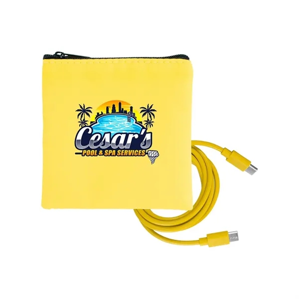 Colorful RPET C to C Cable Set... from ASI 30208 A P Specialties / AP Specialties