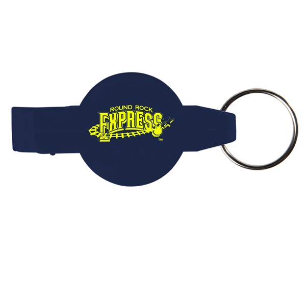 Round Bottle Opener Beverage Wrench with Key Ring Key Chain... from ASI 52840 Evans Manufacturing
