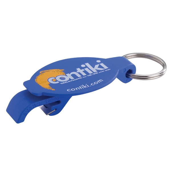 Elliptical Shape Bottle Opener Beverage Wrench with Key Ring.... from ASI 52840 Evans Manufacturing