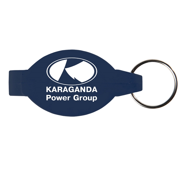 Elliptical Shape Bottle Opener Beverage Wrench with Key Ring.... from ASI 52840 Evans Manufacturing