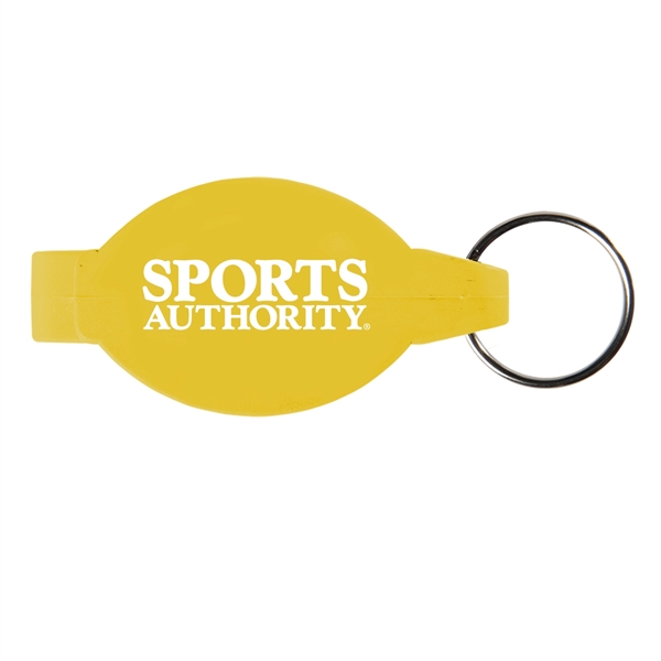 Elliptical Shape Bottle Opener Beverage Wrench with Key Ring.... from ASI 52840 Evans Manufacturing