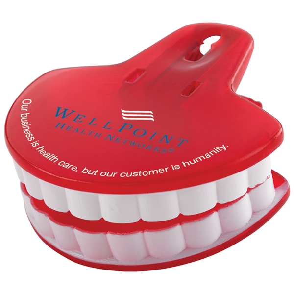 Teeth shaped utility clip, to hold papers, recipes, and tightly seal... from ASI 52840 Evans Manufacturing