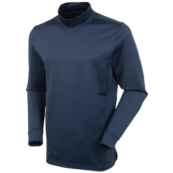 The Bobby Jones logo gives this super-soft, wrinkle-free mock neck shirt... from ASI 38120 Ball Pro / Diversified Quality Kitchenware / Branded Apparel Designs