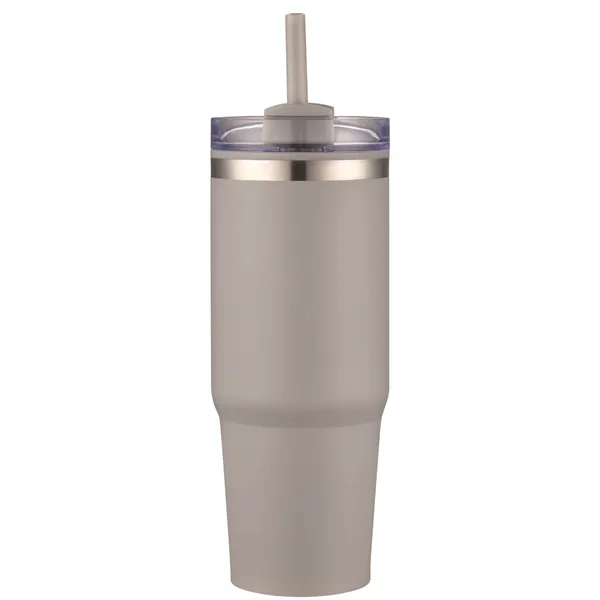 30oz insulated tumbler with a straw... from ASI 90807 Tekweld