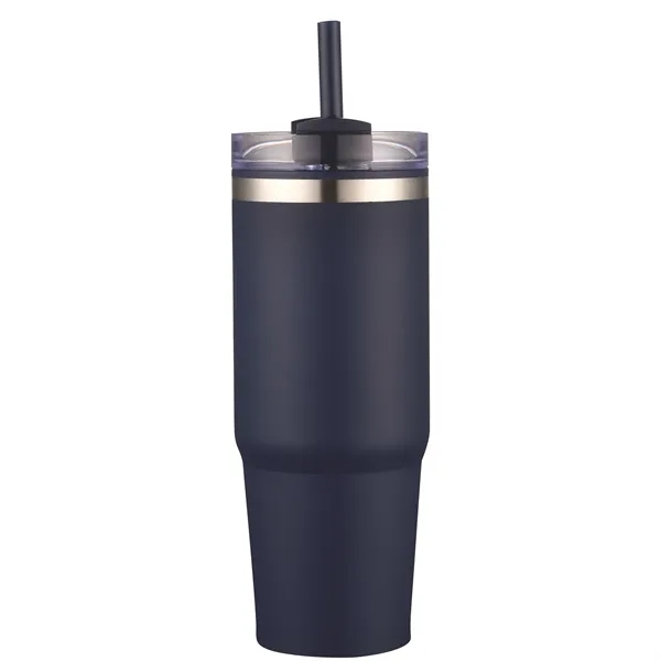 30oz insulated tumbler with a straw... from ASI 90807 Tekweld
