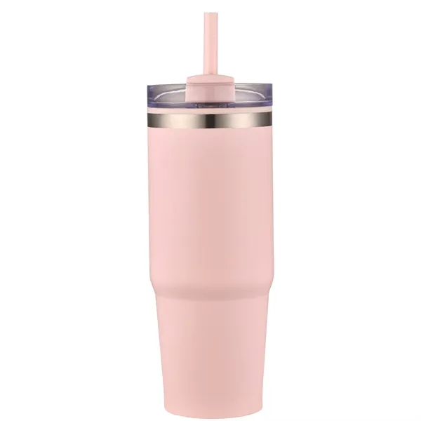 30oz insulated tumbler with a straw... from ASI 90807 Tekweld