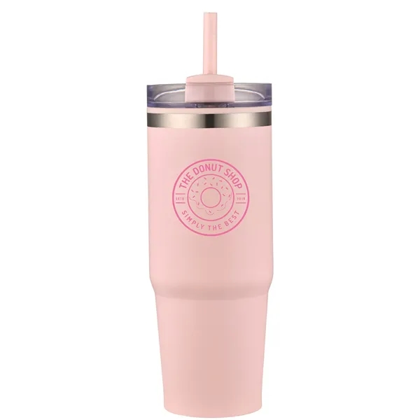 30oz insulated tumbler with a straw... from ASI 90807 Tekweld