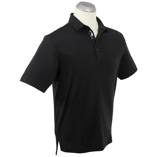 Men's Performance Jersey Mini Feed-Stripe Polo.This solid polo shirt is anything... from ASI 38120 Ball Pro / Diversified Quality Kitchenware / Branded Apparel Designs