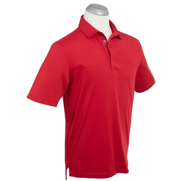 Men's Performance Jersey Mini Feed-Stripe Polo.This solid polo shirt is anything... from ASI 38120 Ball Pro / Diversified Quality Kitchenware / Branded Apparel Designs