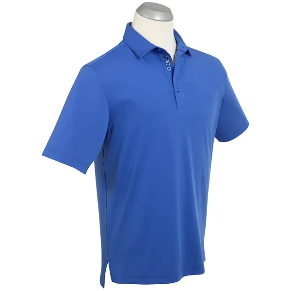 Men's Performance Jersey Mini Feed-Stripe Polo.This solid polo shirt is anything... from ASI 38120 Ball Pro / Diversified Quality Kitchenware / Branded Apparel Designs