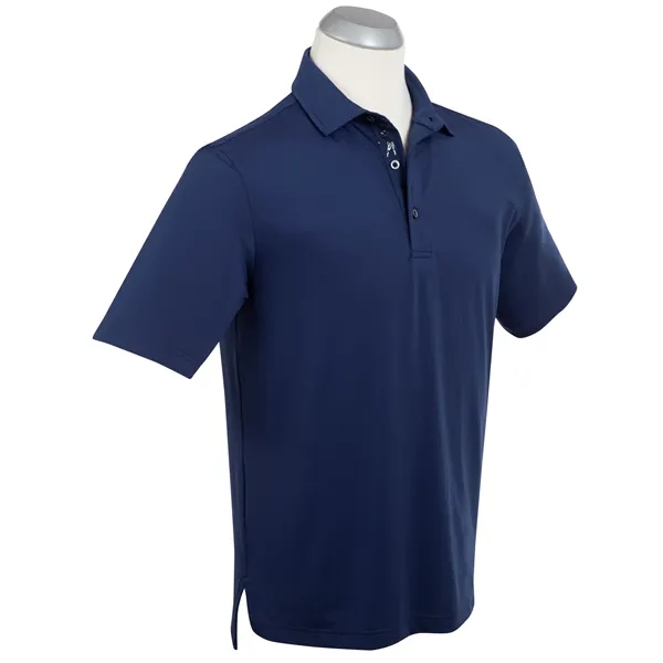Men's Performance Jersey Mini Feed-Stripe Polo.This solid polo shirt is anything... from ASI 38120 Ball Pro / Diversified Quality Kitchenware / Branded Apparel Designs