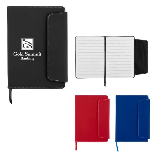 Journal notebook with smooth matte finish.... from ASI 61125 Hit Promotional Products / Hit®