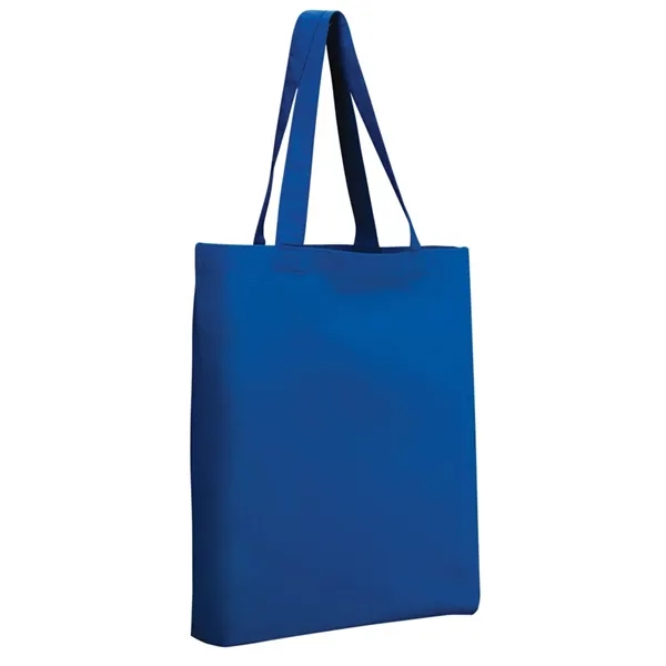 Economical cotton tote with 3" gusset for added capacity. Ideal for... from ASI 67075 Leprechaun Promotions, LLC