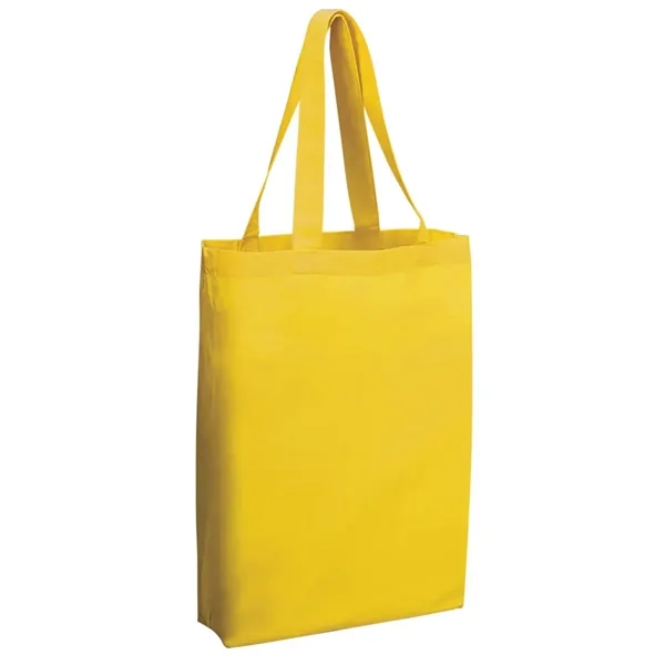 Economical cotton tote with 3" gusset for added capacity. Ideal for... from ASI 67075 Leprechaun Promotions, LLC