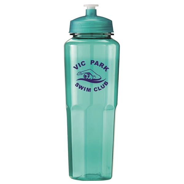 32 oz. Plastic Sports Water Bottle - Food Grade PET bottle... from ASI 52840 Evans Manufacturing