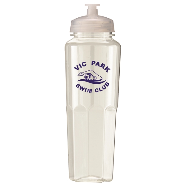 32 oz. Plastic Sports Water Bottle - Food Grade PET bottle... from ASI 52840 Evans Manufacturing