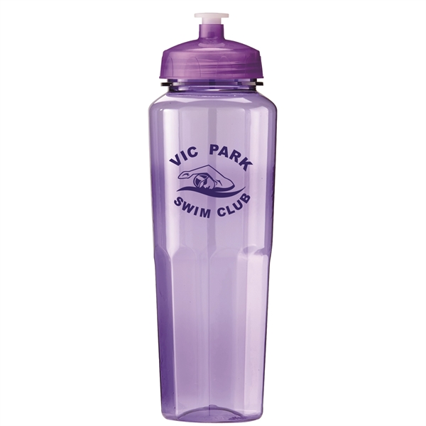 32 oz. Plastic Sports Water Bottle - Food Grade PET bottle... from ASI 52840 Evans Manufacturing