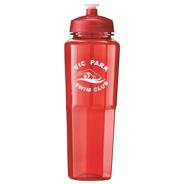 32 oz. Plastic Sports Water Bottle - Food Grade PET bottle... from ASI 52840 Evans Manufacturing