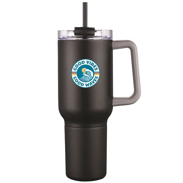 22oz tumbler with a screw-on 8oz cup that doubles as a... from ASI 90807 Tekweld