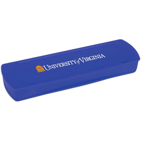 CPSIA Compliant Plastic School Supply Pencil Case is great for holding... from ASI 52840 Evans Manufacturing