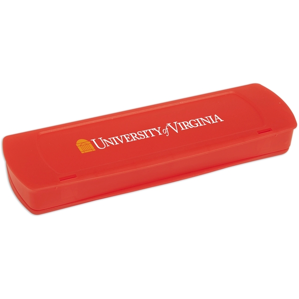 CPSIA Compliant Plastic School Supply Pencil Case is great for holding... from ASI 52840 Evans Manufacturing